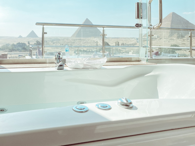 Bathroom 5, Best View Pyramids Hotel, Unorganized in Al Jizah