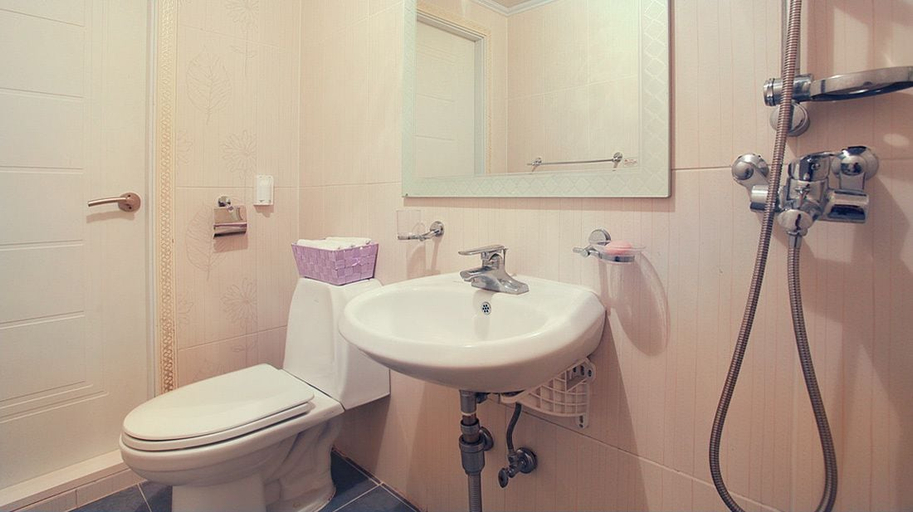 Bathroom, Duo Pension, Hoengseong