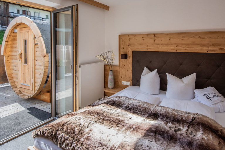 Bedroom 3, Viktoria Lodges, Reutte