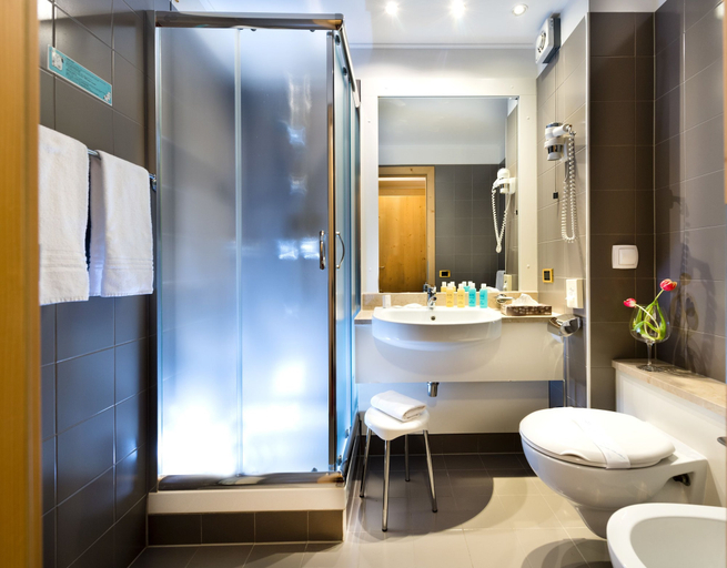 Bathroom 4, Hotel La Perla Wellness & Beauty, Trento