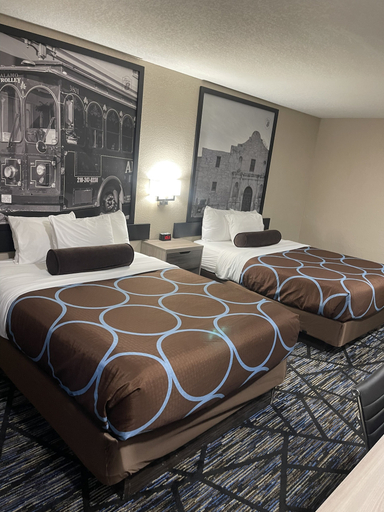 Bedroom 3, Super 8 by Wyndham San Antonio Downtown NE, Bexar