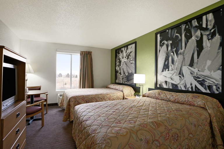 Bedroom 3, Super 8 by Wyndham Corydon, Harrison