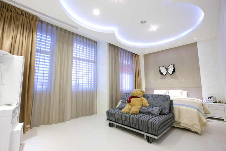 Bedroom 4, Zhida Craft Service Guest House, Nantou