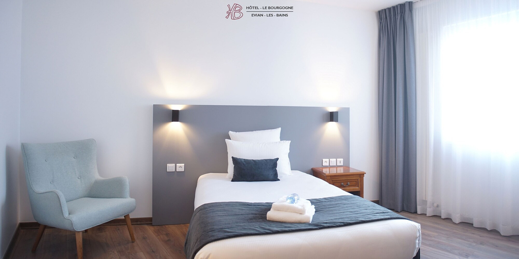Bedroom 4, Hotel Le Bourgogne, Haute-Savoie