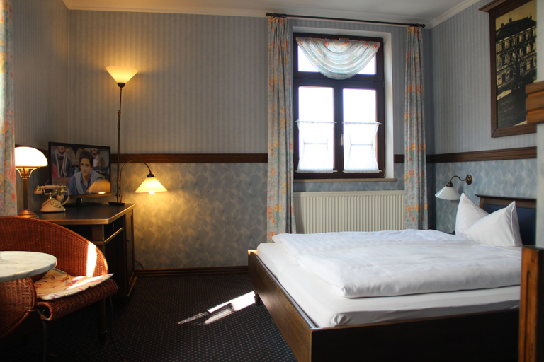 Bedroom 4, Hotel Bahnhof Bertsdorf, Görlitz