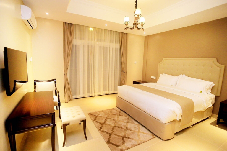 Bedroom 2, Ssanga Courts, Kampala