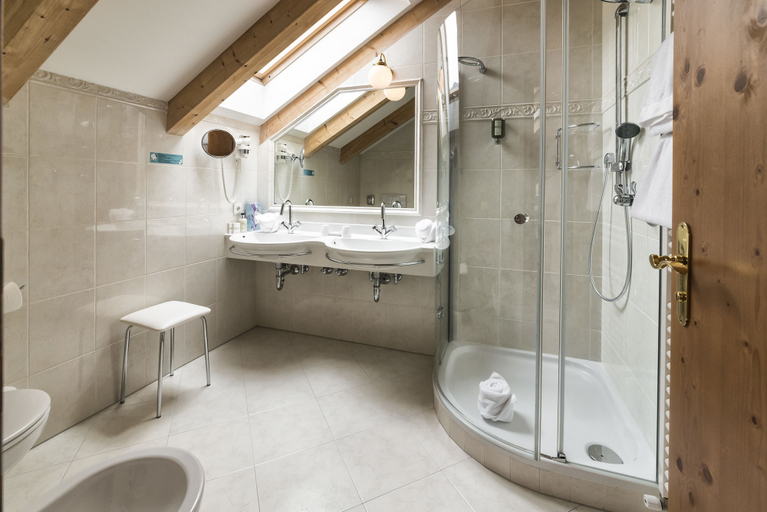 Bathroom 5, Alpin & Vital Hotel La Perla, Bolzano