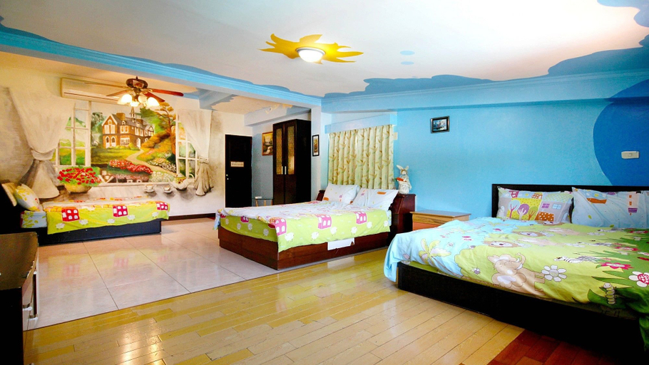 Bedroom 3, Erping Mountain Resort, Nantou