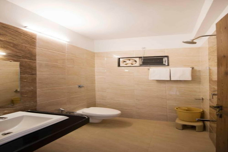 Bathroom 4, Miraya Hotel, Satara