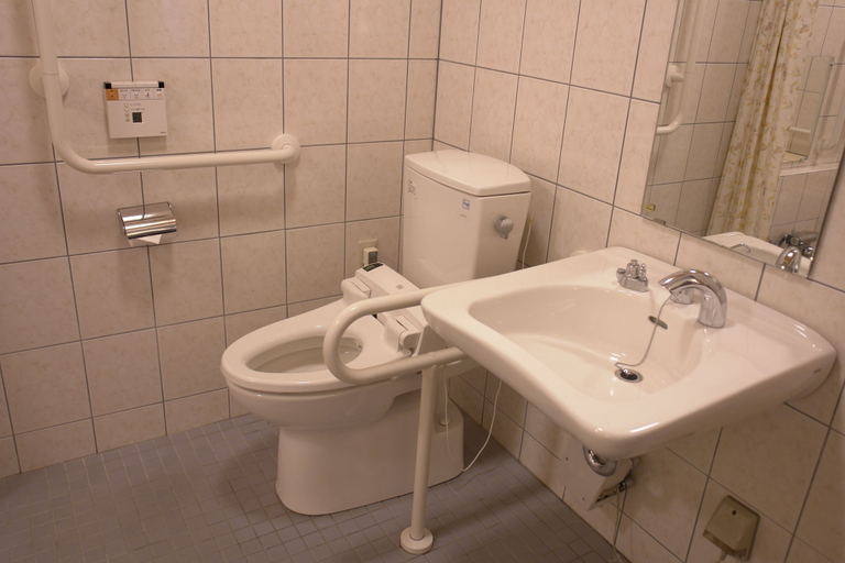 Bathroom 4, Rakuchin Hotel, Naha