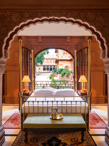 Bedroom 3, The Laxmi Niwas Palace, Bikaner