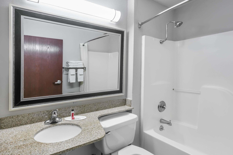 Bathroom 4, Microtel Inn & Suites by Wyndham Scott/Lafayette, Lafayette