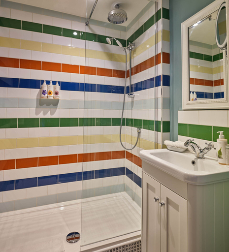 Bathroom 4, The Old Bell Hotel, Wiltshire