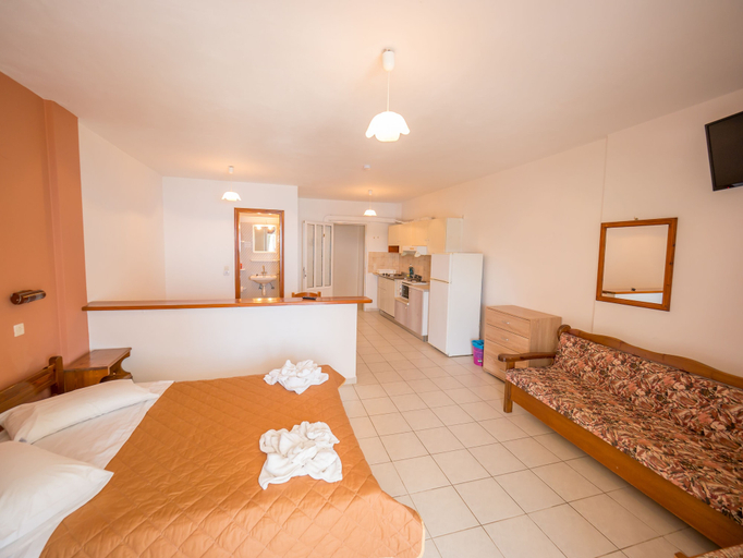 Bedroom 3, Harbour View - Oceanis Apartments, Ionian Islands