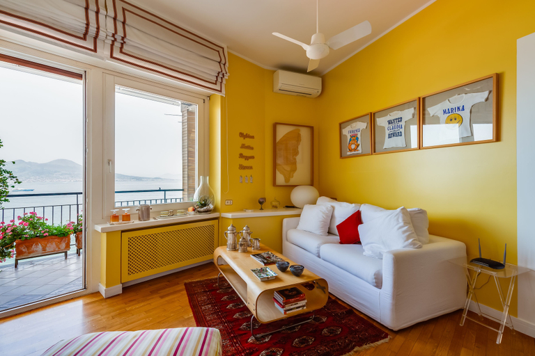 Bedroom 3, O House Posillipo by Napoliapartments, Napoli