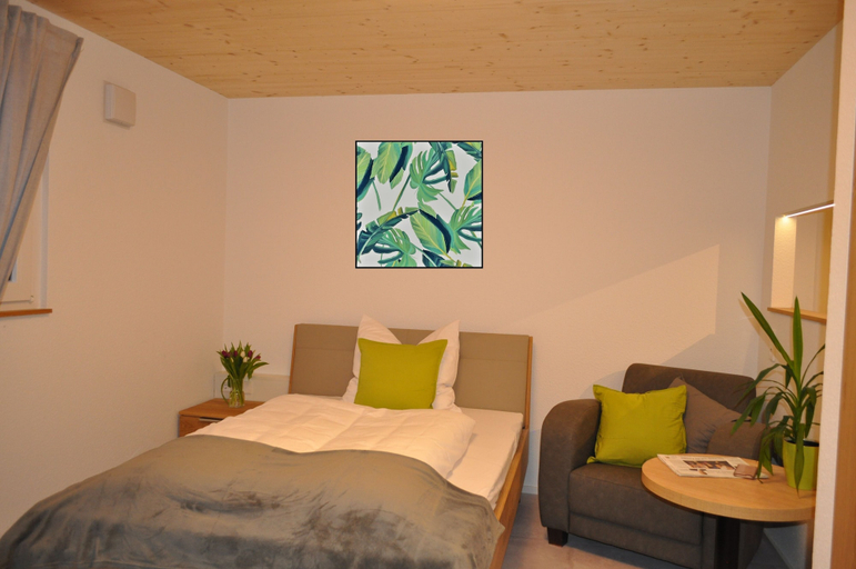 Bedroom 2, K3Hotels Boardinghouse, Böblingen