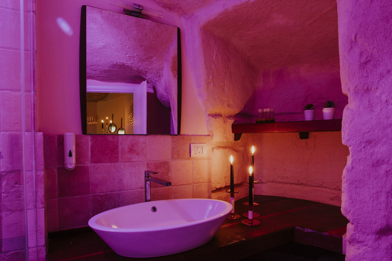 Bathroom, Lo Scorcio suite con vista sui Sassi, Matera