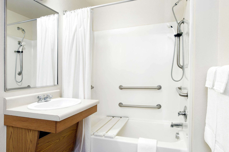 Bathroom 5, WoodSpring Suites Fort Worth Fossil Creek, Fort Worth
