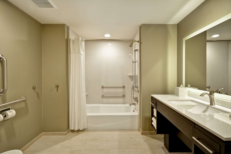 Bathroom 4, Home2 Suites by Hilton Hanford Lemoore, Kings