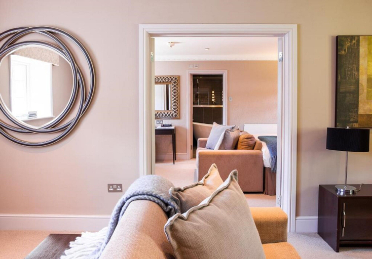 Bedroom 3, Bishopstrow Hotel & Spa, Wiltshire