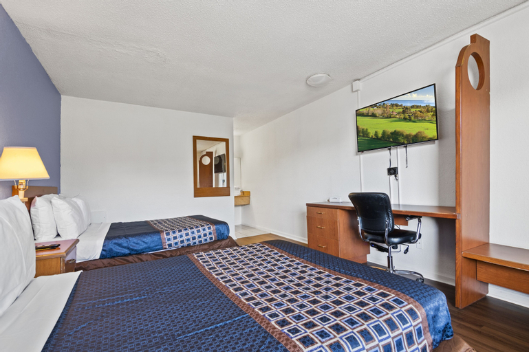 Bedroom 5, Economy Lodge, Portsmouth