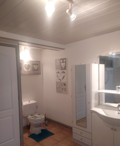 Bathroom 5, Chez Céline en campagne, Ardennes