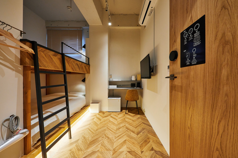 Bedroom 4, mizuka Daimyo 6 - unmanned hotel -, Fukuoka