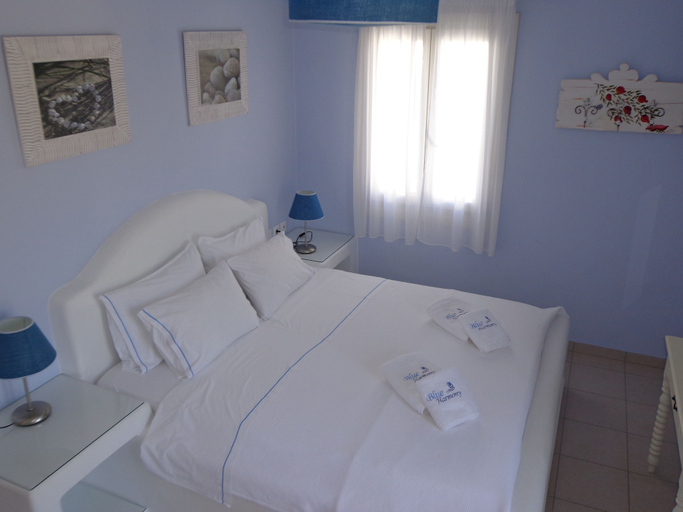 Bedroom 4, Blue Harmony Apartments, South Aegean