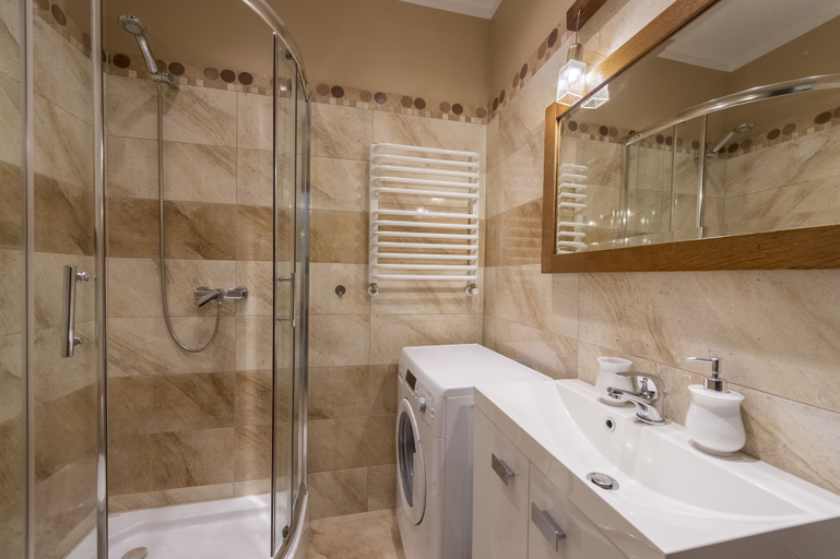 Bathroom 3, Brzozowy Zakątek - Apartamenty 5d, Lubań