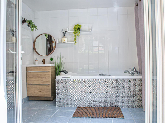 Bathroom 4, HOTEL DES DAUPHINS, Isère