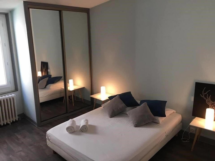 Bedroom 3, Maison Bacou Cité 4, Aude
