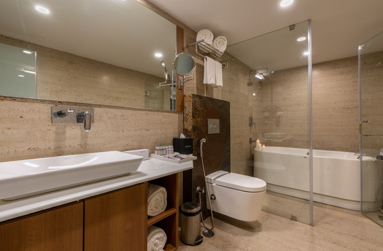 Bathroom 4, Hotel Delice, Bhilwara