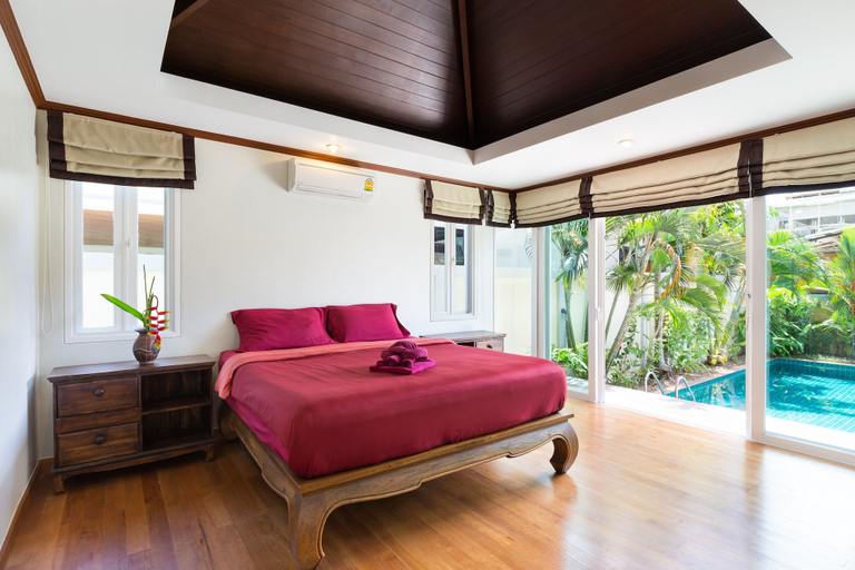 Bedroom 3, Thai Balinese 3BR Pool Villa Alex Rawai, Pulau Phuket