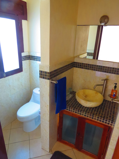 Bathroom 4, Xibalba Hotel, Cozumel