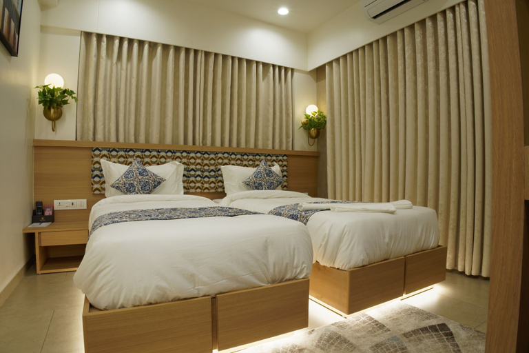 Bedroom 3, Hotel Elysian Residency, Ahmadabad