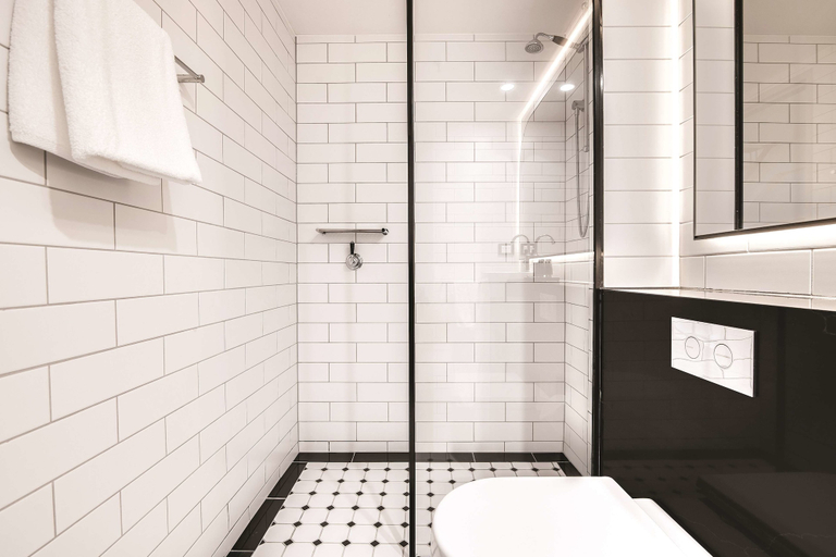 Bathroom 4, The Savoy Hotel on Little Collins Melbourne, Melbourne