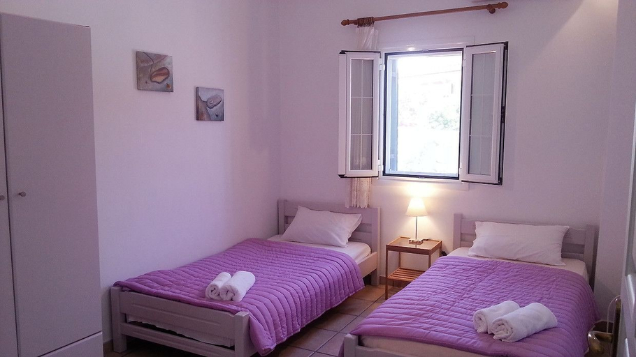 Bedroom 2, Letos Villas, Ionian Islands