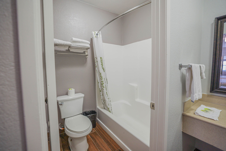 Bathroom 4, Motel 6 Tustin, CA – Orange County, Orange