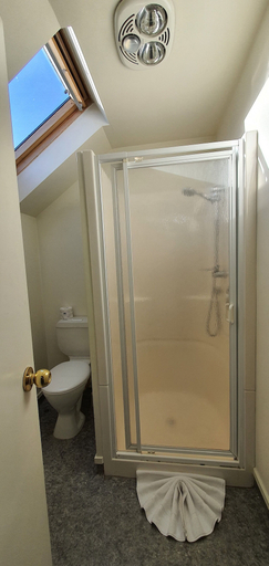 Bathroom 5, Rosewood Court Motel, Christchurch