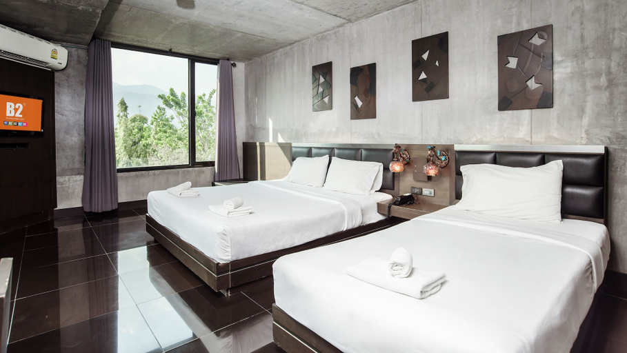 Bedroom 3, B2 Black Business & Budget Hotel, Muang Chiang Mai