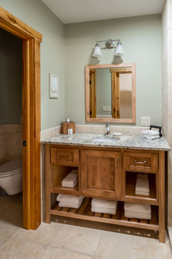 Bathroom 5, Seesaw's Lodge, Bennington