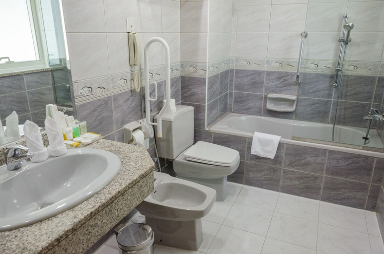 Bathroom 5, Avenue Hotel, Dubai