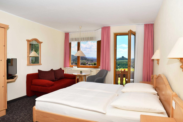 Bedroom 4, Panoramahotel Wolfsberg, Sächsische Schweiz-Osterzgebirge