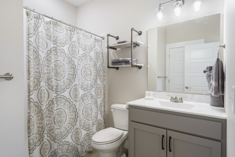 Bathroom 4, The One With the View, Taney