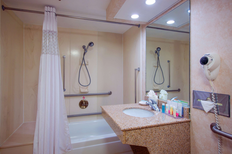 Bathroom 4, Hampton Inn West Springfield, Hampden