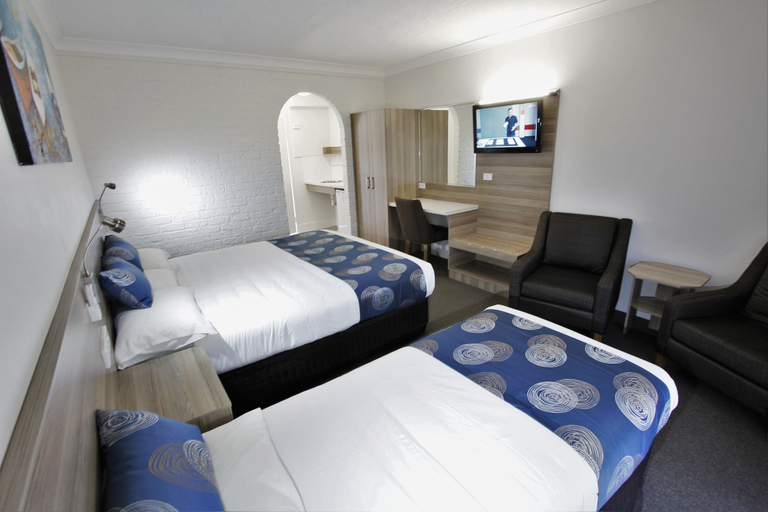 Bedroom 3, Aston Motel Yamba, Clarence Valley- Coast