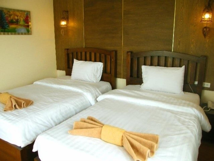 Bedroom 3, The Red Balcony Inn, Pattaya