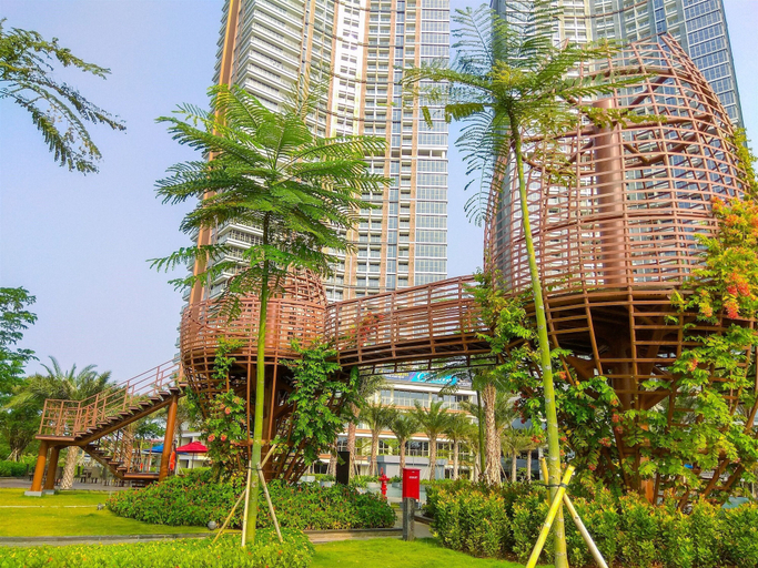 Exterior & Views 2, Minimalist And Comfort Studio At Gold Coast Apartment, North Jakarta