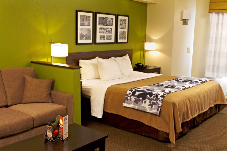 Bedroom 3, Sleep Inn & Suites Buffalo Airport, Erie