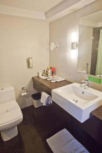 Bathroom 3, Silver Palace Hotel, Rajkot